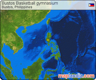Bustos Basketball gymnasium satellite map