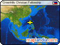 Greenhills Christian Fellowship  satellite map