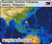 Greenhills Christian Fellowship  satellite map