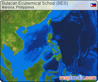 Bulacan Ecunemical School (BES) satellite map