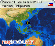 Marcelo H. del Pilar Nat'l HS satellite map