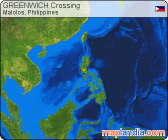 GREENWICH Crossing satellite map