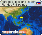 Paradise Hotel and Resort satellite map