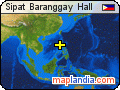 Sipat Baranggay Hall satellite map