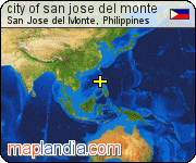 city of san jose del monte satellite map