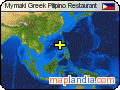 Myrnaki Greek Pilipino Restaurant satellite map