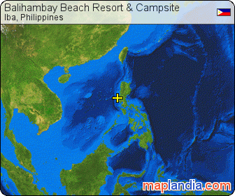 Balihambay Beach Resort & Campsite satellite map