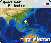 Speed Sonic satellite map