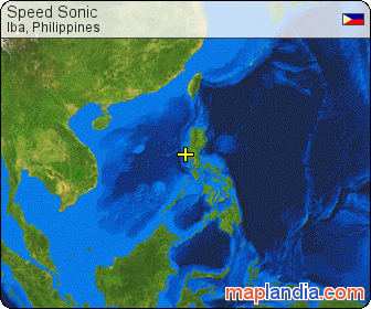 Speed Sonic satellite map