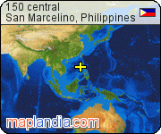 150 central satellite map