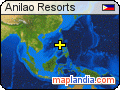 Anilao Resorts satellite map