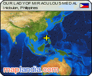 OUR LADY OF MIRACULOUS MEDAL satellite map