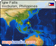 Igiw Falls satellite map
