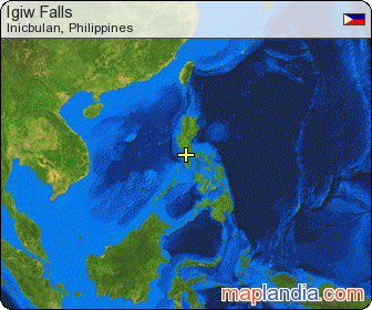 Igiw Falls satellite map