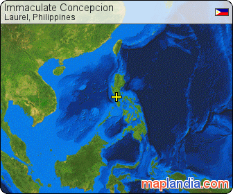 Immaculate Concepcion satellite map