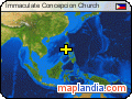 Immaculate Concepcion Church satellite map