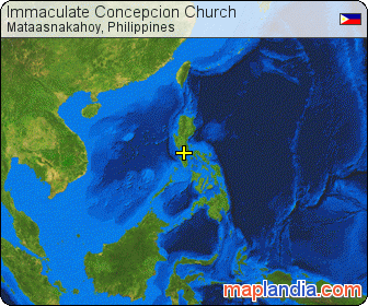 Immaculate Concepcion Church satellite map