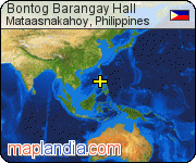 Bontog Barangay Hall satellite map