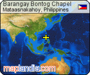 Barangay Bontog Chapel satellite map