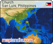 Church satellite map