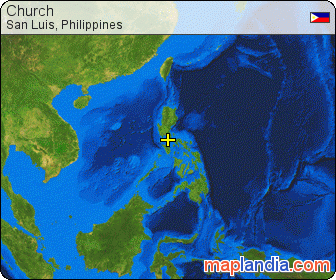 Church satellite map