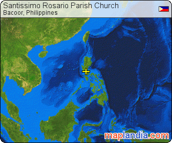 Santissimo Rosario Parish Church satellite map