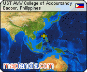 UST AMV College of Accountancy satellite map