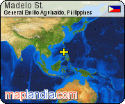 Madelo St. satellite map