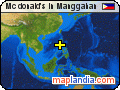 Mc donald's in Manggahan satellite map