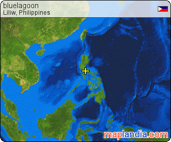bluelagoon satellite map