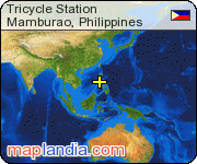 Tricycle Station satellite map