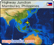 Highway Junction satellite map