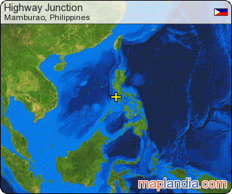 Highway Junction satellite map