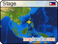 Stage satellite map