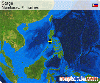 Stage satellite map