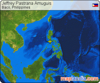 Jeffrey Pastrana Amuguis satellite map