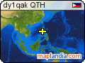 dy1qak QTH satellite map