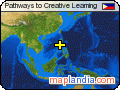 Pathways to Creative Learning satellite map