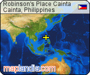 Robinson's Place Cainta satellite map