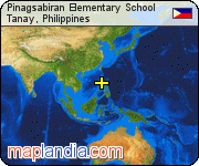 Pinagsabiran Elementary School satellite map
