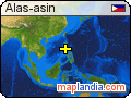 Alas-asin satellite map