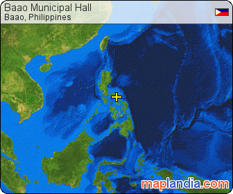 Baao Municipal Hall satellite map