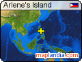Arlene's Island satellite map