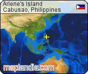 Arlene's Island satellite map