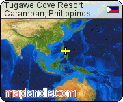 Tugawe Cove Resort satellite map