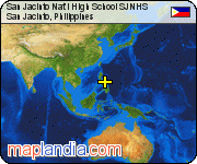 San Jacinto Nat'l High School SJNHS satellite map