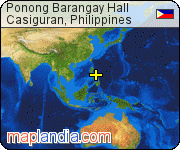 Ponong Barangay Hall satellite map