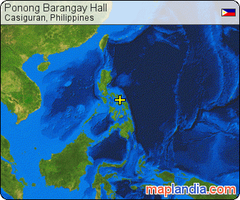 Ponong Barangay Hall satellite map
