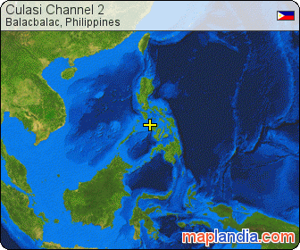 Culasi Channel 2 satellite map