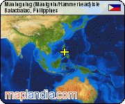 Maningning(Maniguin/Hammerhead)Isle satellite map